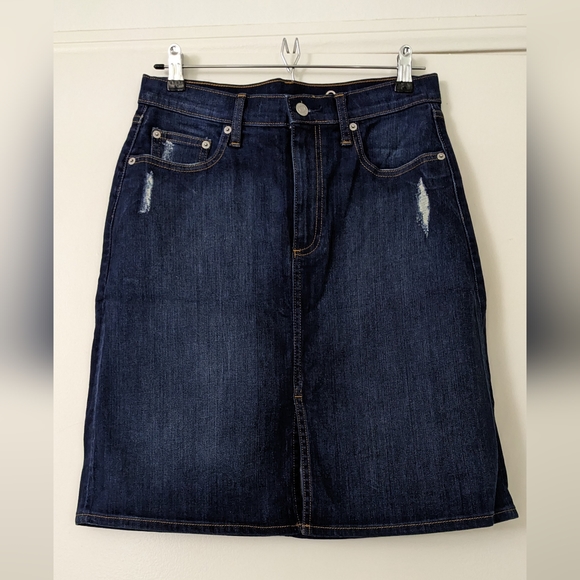 GAP Denim midi pencil skirt - Picture 3 of 8